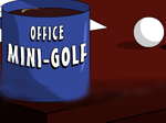 Офис мини голф